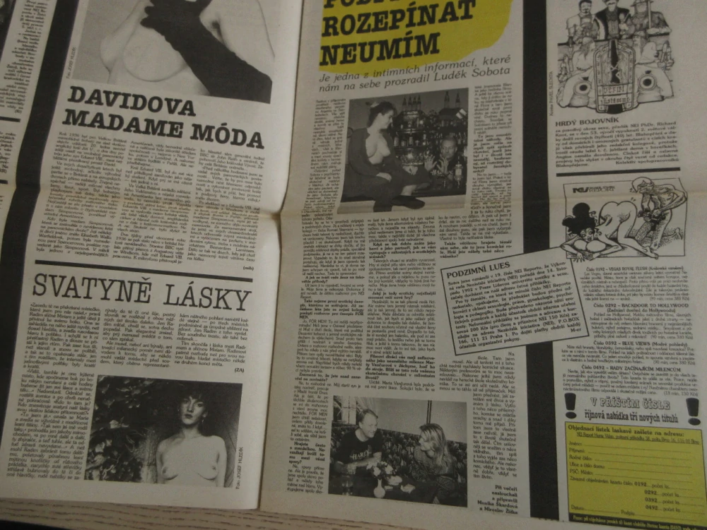 ČESKOSLOVENSKÝ NEI REPORT, KÁJA SAUDEK, 20/1992