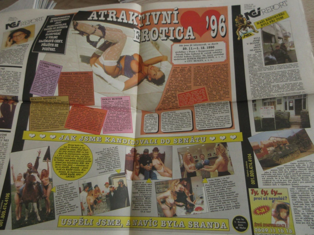 ČESKOSLOVENSKÝ NEI REPORT, KÁJA SAUDEK, 24/1996
