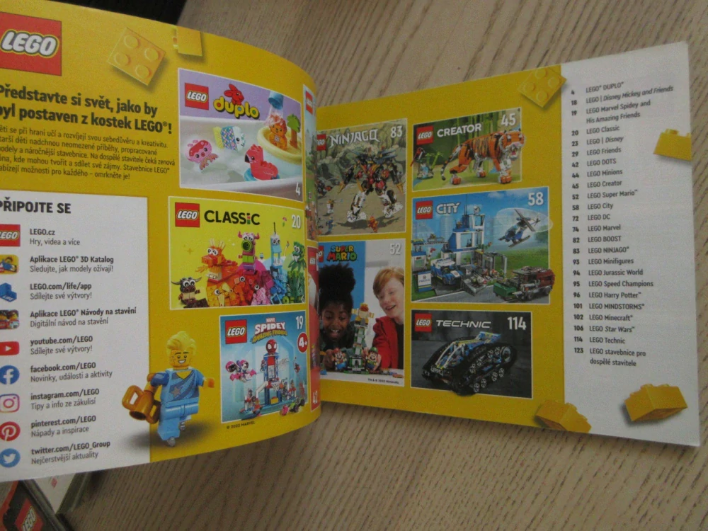 LEGO KATALOG, LEDEN-KVĚTEN 2022