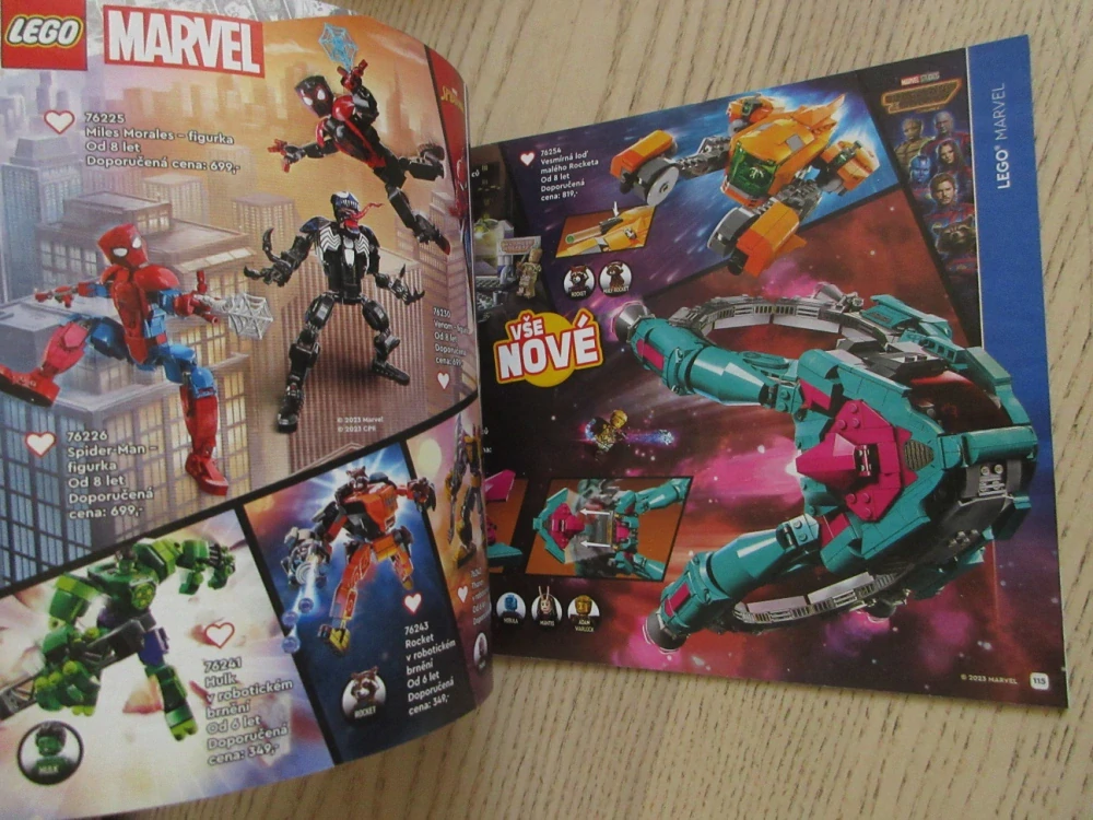 LEGO KATALOG, LEDEN-KVĚTEN 2023