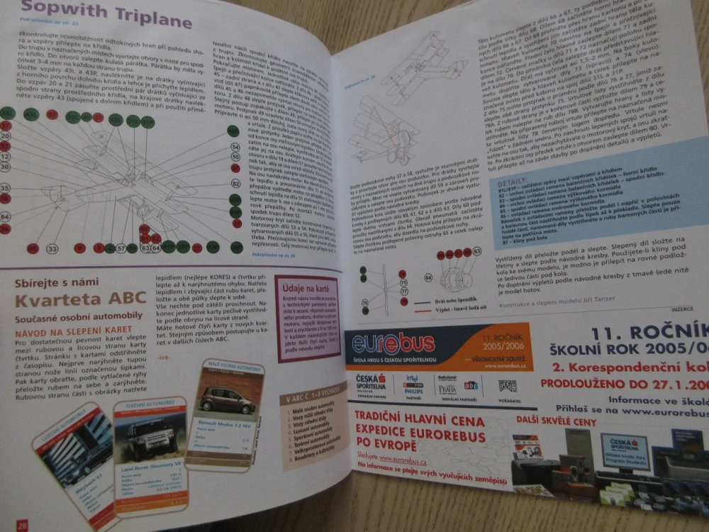 ABC, 2/2006, KOMPLETNÍ DÉČKA, DOPRAVA - HISTORICKÁ TRAMVAJ, LETECTVÍ
