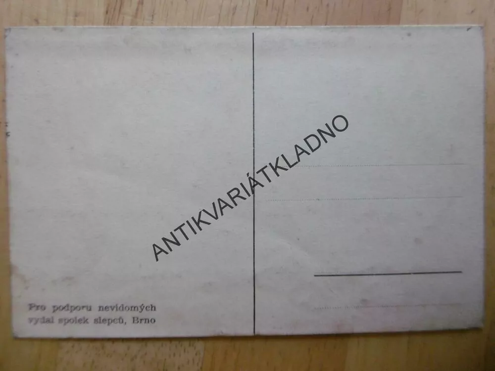 PŘÁNÍ K SVÁTKU, BRAILOVO PÍSMO PRO NEVIDOMĚ, SLEPCI BRNO
