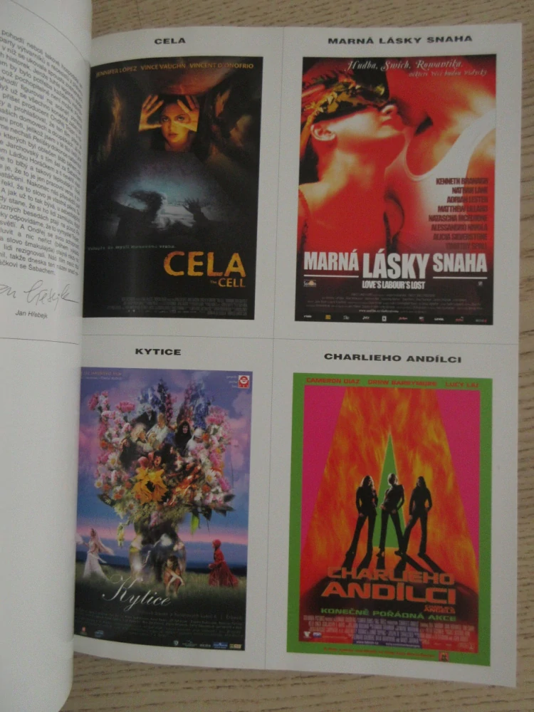 FILMOVÝ ČASOPIS CINEMA, Č. 1/2001, TOM HANKS, BRUCE WILLIS, ARNOLD SCHWARZENEGGER, WOODY ALLEN, TROSEČNÍK AJ.