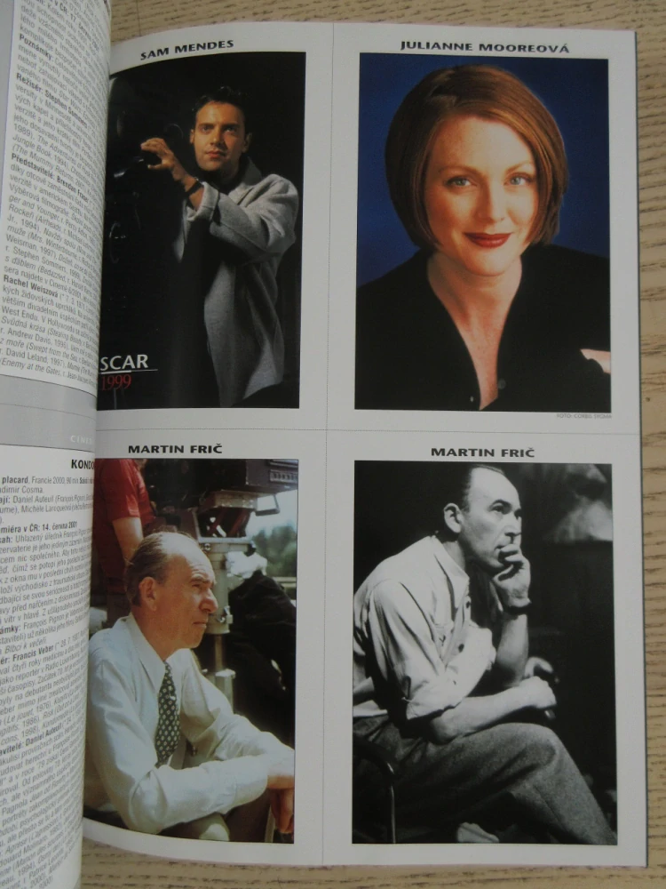 FILMOVÝ ČASOPIS CINEMA, Č. 7/2001, KAREL RODEN, SHREK, GREG KINNEAR, SAM RAIMI, JULIANNE MOORE, WILLIAM FRIEDKIN, MARTIN FRIČ, SAM MENDES AJ.