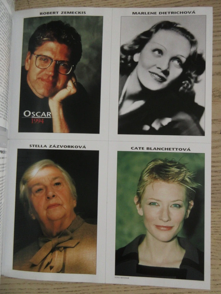 FILMOVÝ ČASOPIS CINEMA, Č. 12/2001, STELLA ZÁZVORKOVÁ, CATE BLANCHET, ROBERT ZEMECKIS, MARLENE DIETRICH, MARTIN DEJDAR, VÁCLAV VORLÍČEK, ANNA GEISLEROVÁ AJ.