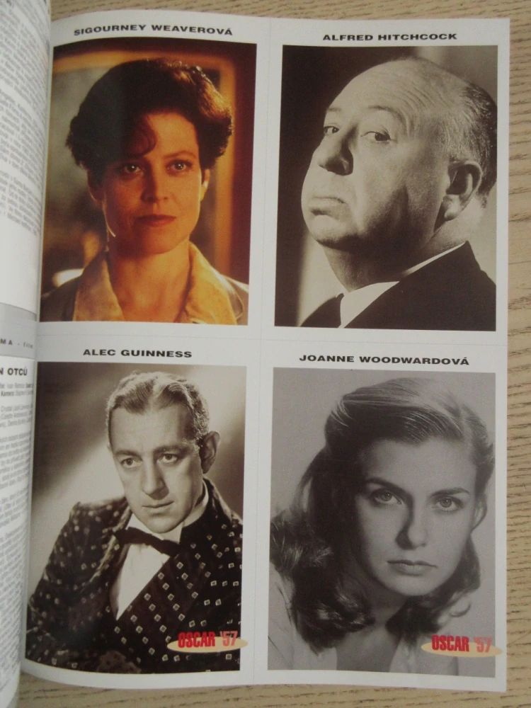 FILMOVÝ ČASOPIS CINEMA, Č. 1/98, VETŘELEC: VZKŘÍŠENÍ, JOANNE WOODWARD, ALFRED HITCHCOCK, SIGOURNEY WEAVER, ALEC GUINESS, JAMES BOND SPECIÁL, PAUL VERHOEVEN AJ.