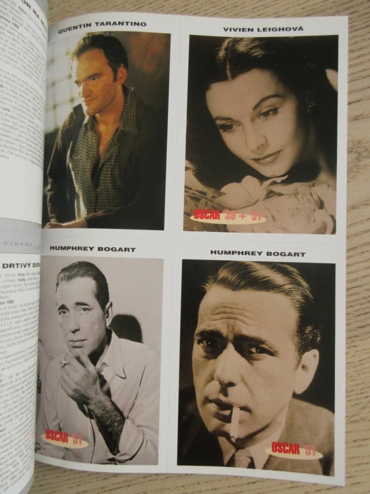 FILMOVÝ ČASOPIS CINEMA, Č. 7/98, QUENTIN TARANTINO, HUMPHERE BOGART, VIVIEN LEIGH, VZPOURA NA LODI BOUNTY AJ.