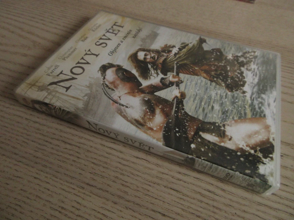 NOVÝ SVĚT, C. FARRELL, CH. PLUMMER, CH. BALE, DVD FILM