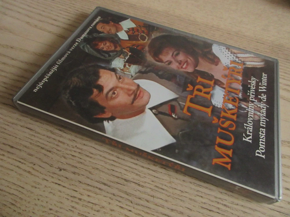 TŘI MUŠKETÝŘI, DVD FILM
