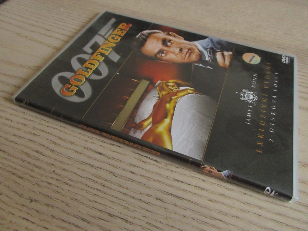 GOLDFINGER, S. CONNERY, DVD FILM