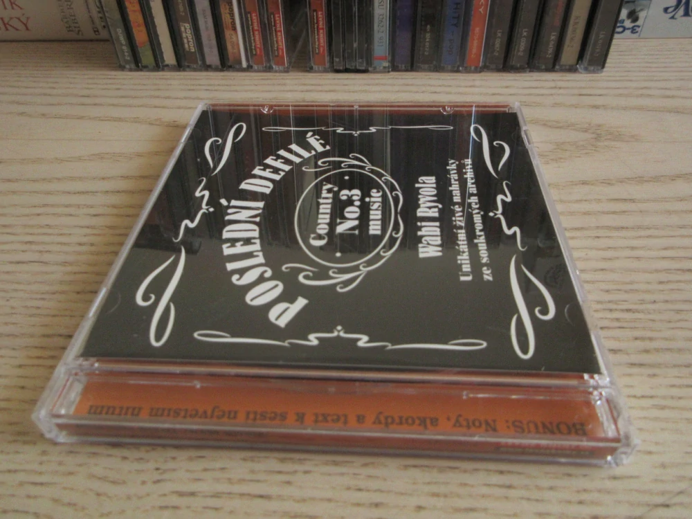 POSLEDNÍ DEFILÉ, COUNTRY MUSIC NO. 3, WABI RYVOLA, CD HUDBA