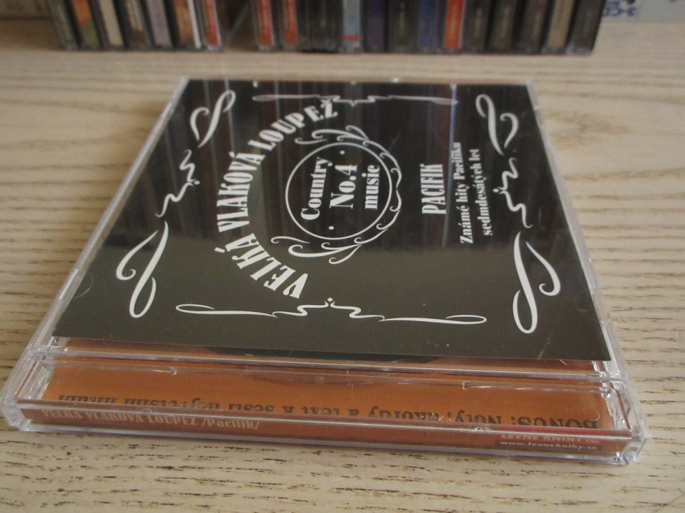 VELKÁ VLAKOVÁ LOUPEŽ, COUNTRY MUSIC NO. 4, PACIFIK, CD HUDBA