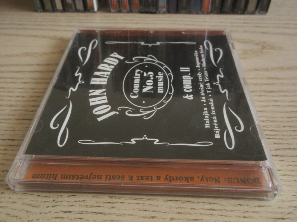 JOHN HARDY, COUNTRY MUSIC NO. 5, A COMP II., CD HUDBA