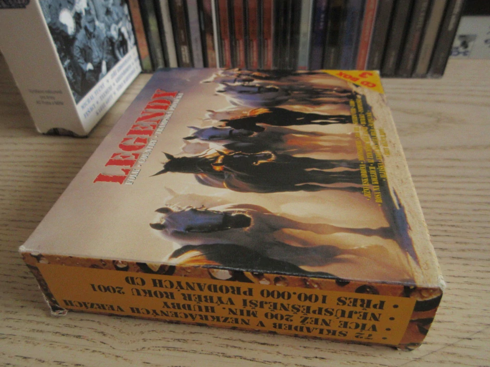 LEGENDY, FOLK, COUNTRY, TRAMPSKÁ PÍSNIČKA, 3X CD HUDBA