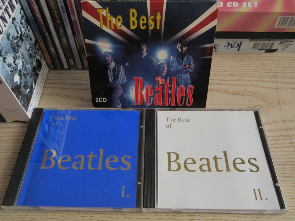 THE BEST OF THE BEATLES, 2X CD HUDBA