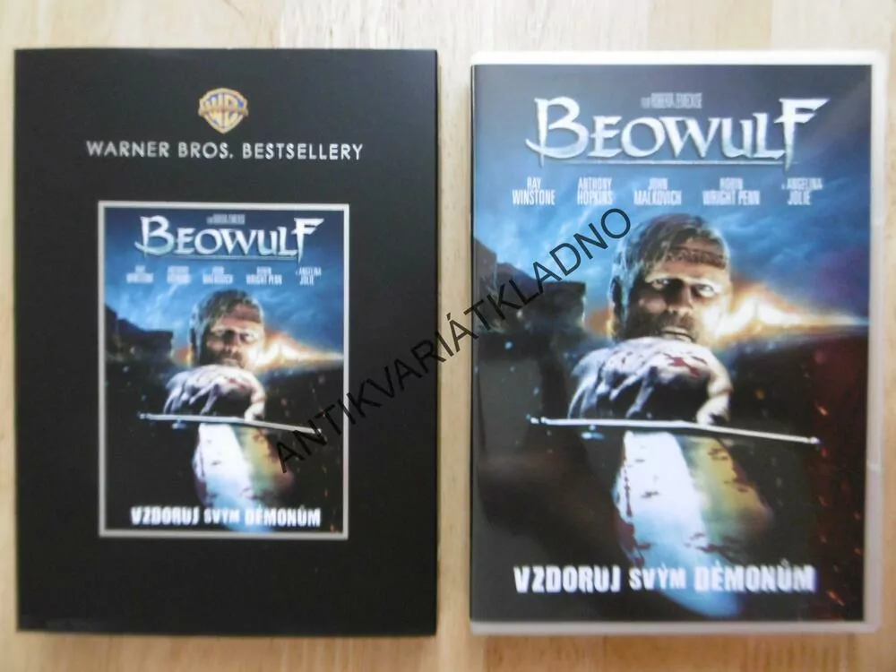 BEOWULF, Ray Winstone, Angelina Jolie, DVD FILM