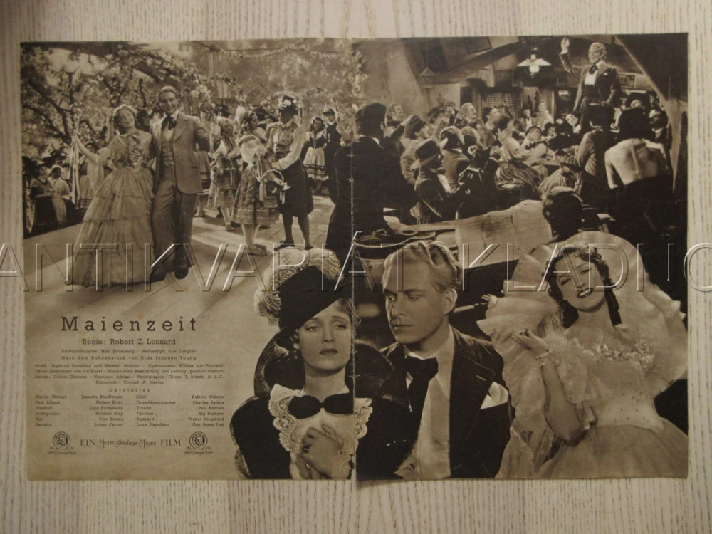 BYL LÁSKY ČAS, J. MACDONALD, N. EDDY, J. BARRYMORE, FILM USA, FILM KURIER VBŠ Č. 2720