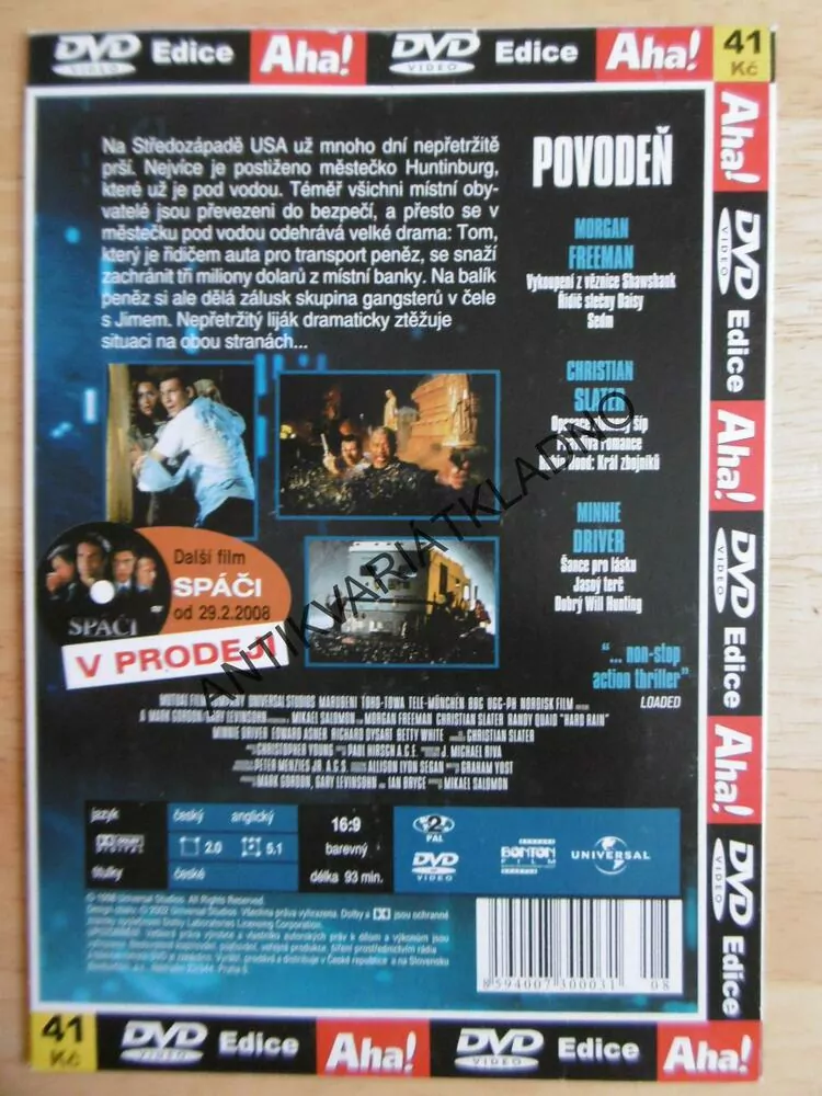 POVODEŇ, DVD FILM
