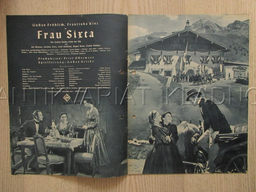 VETŘELEC, G. FRÖHLICH, W. RÖSNER, F. KINZ, FILM NĚM. ŘÍŠE, FILM KURIER VBŠ Č. 2851