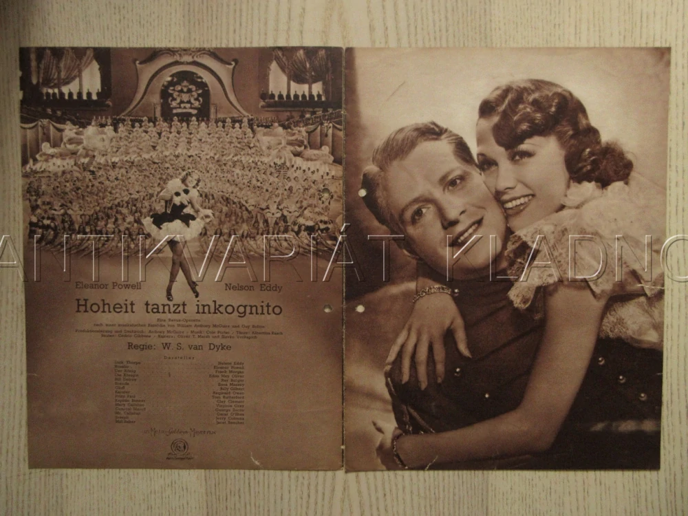 ROSALIE, N. EDDY, E. POWELL, R: W. S. VAN DYKE, FILM USA, FILM KURIER VBŠ Č. 2894