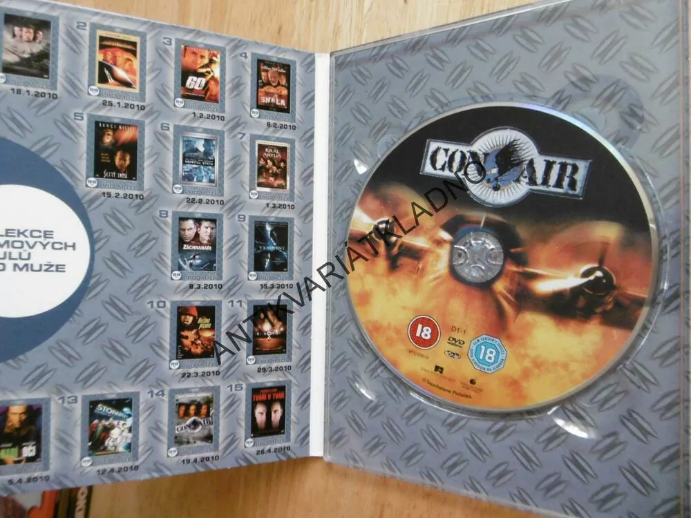 CON AIR, DVD FILM