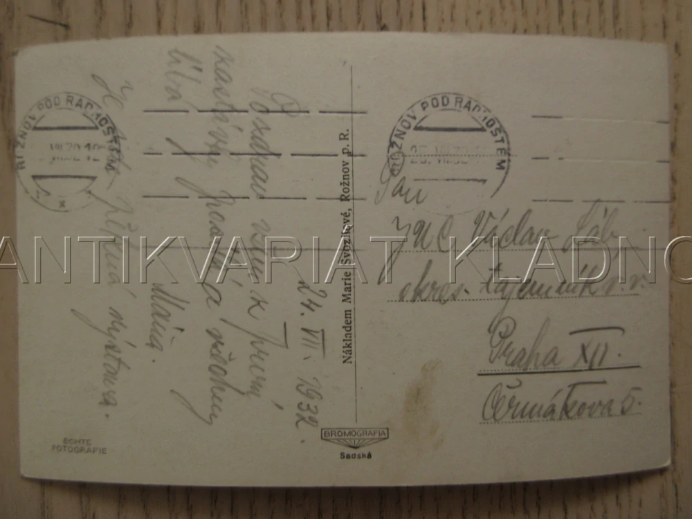 ROŽNOV POD RADHOŠTĚM, MUZEUM V PŘÍRODĚ, OKRES VSETÍN, POHLEDNICE 1092