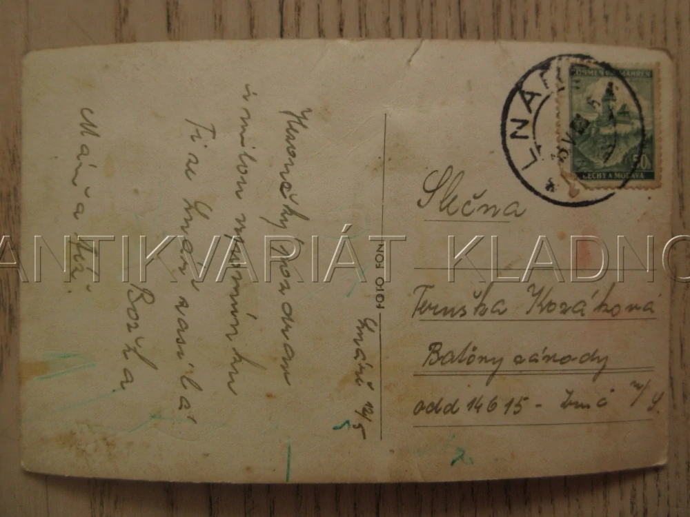 LNÁŘE, ZÁMEK, OKRES STRAKONICE, POHLEDNICE 1116