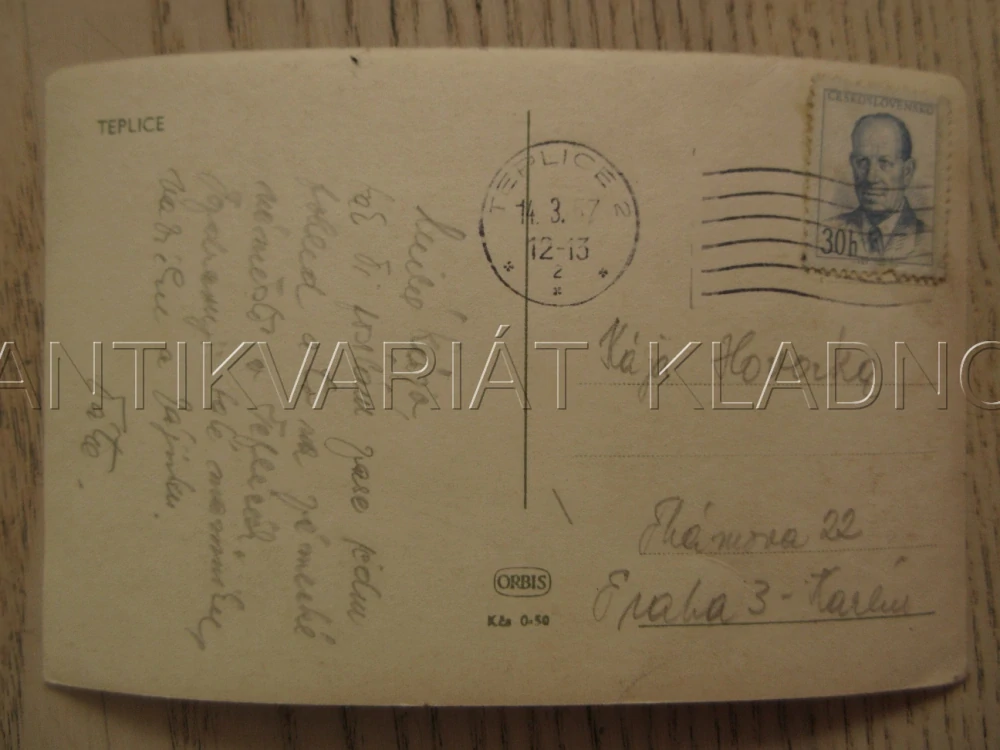 TEPLICE NÁMĚSTÍ, OKRES TEPLICE, POHLEDNICE 1131