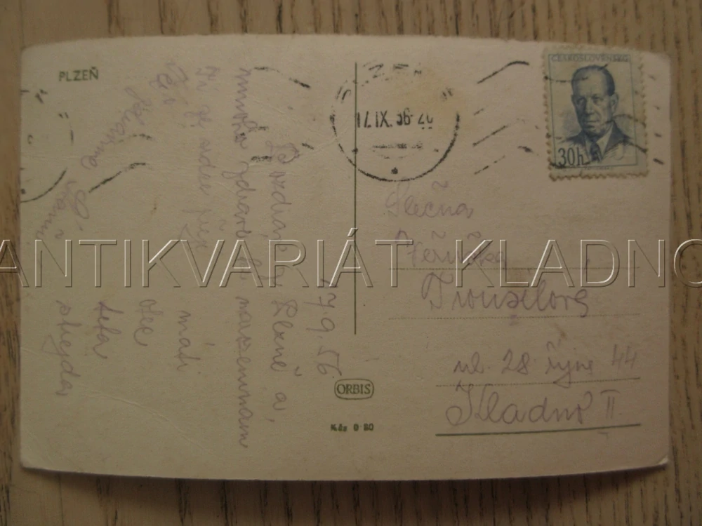 PLZEŇ, OKRES PLZEŇ-MĚSTO, ŽELEZNICE, POHLEDNICE 1148