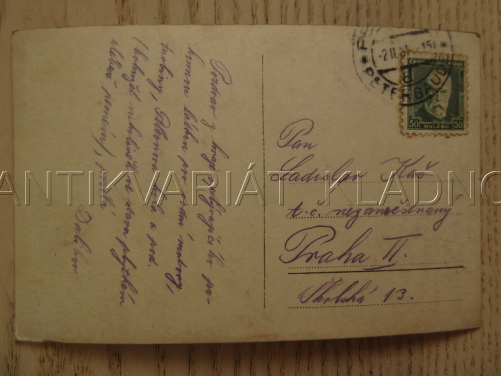 KRKONOŠE, PETROVA CHATA, OKRES TRUTNOV, POHLEDNICE 1166