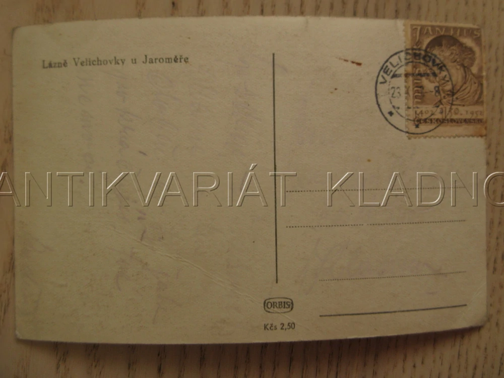 LÁZNĚ VELICHOVKY U JAROMĚŘE, OKRES NÁCHOD, POHLEDNICE 1171