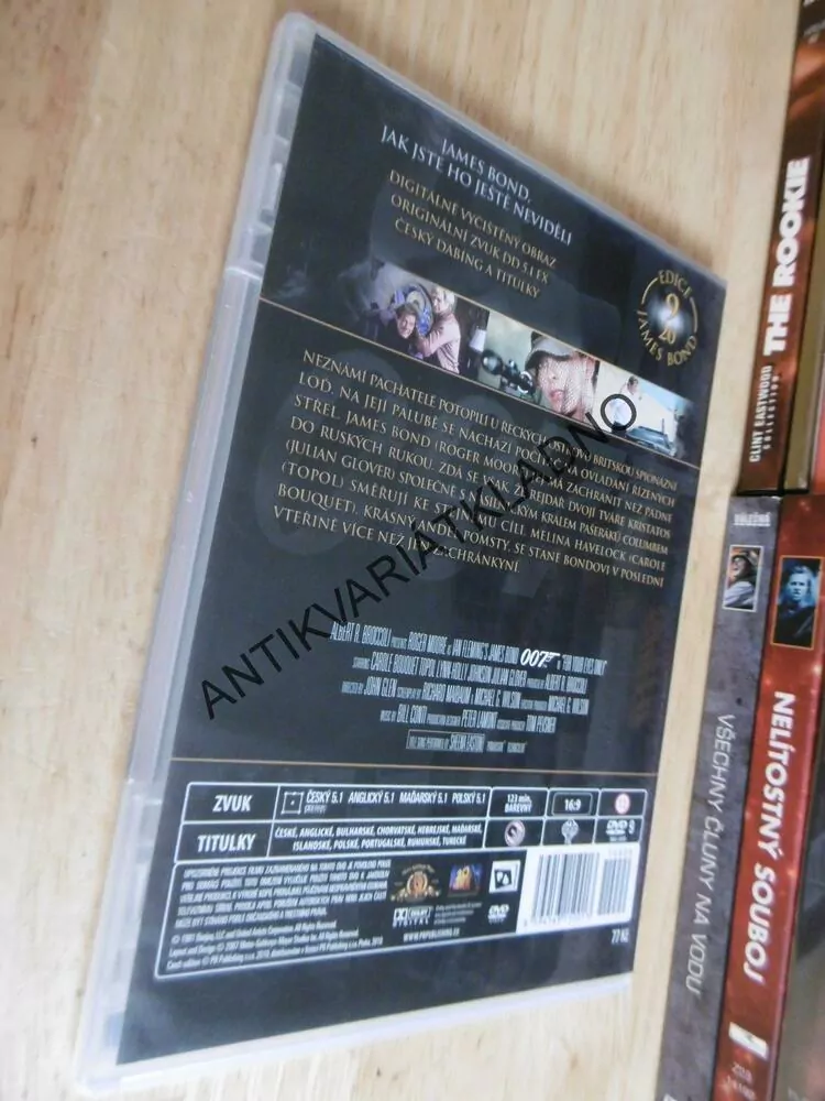 JAMES BOND 007- JEN PRO TVÉ OČI, DVD FILM
