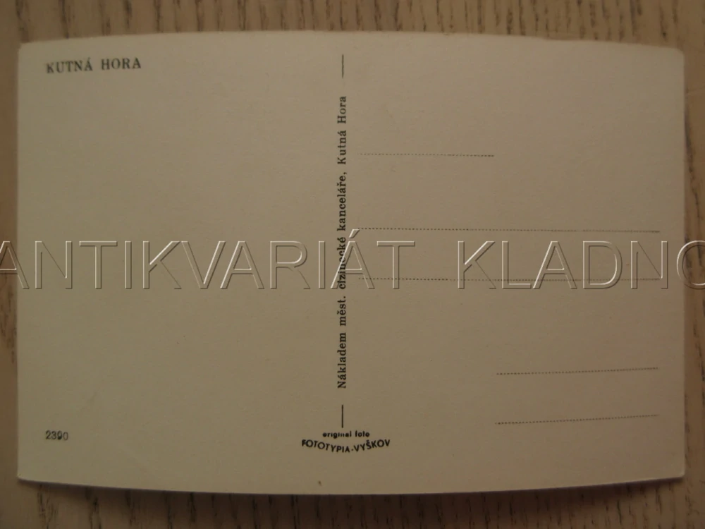 MOROVÝ SLOUP, KUTNÁ HORA, OKRES KUTNÁ HORA, POHLEDNICE 1195