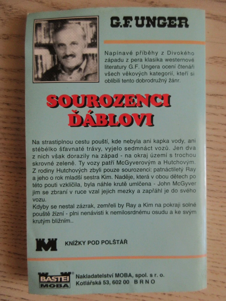 SOUROZENCI ĎÁBLOVI, G. F. UNGER, **an