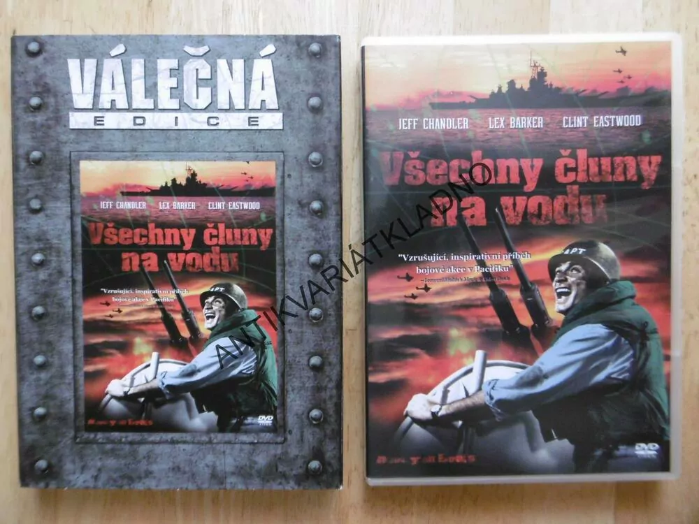 VŠECHNY ČLUNY NA VODU, DVD FILM 