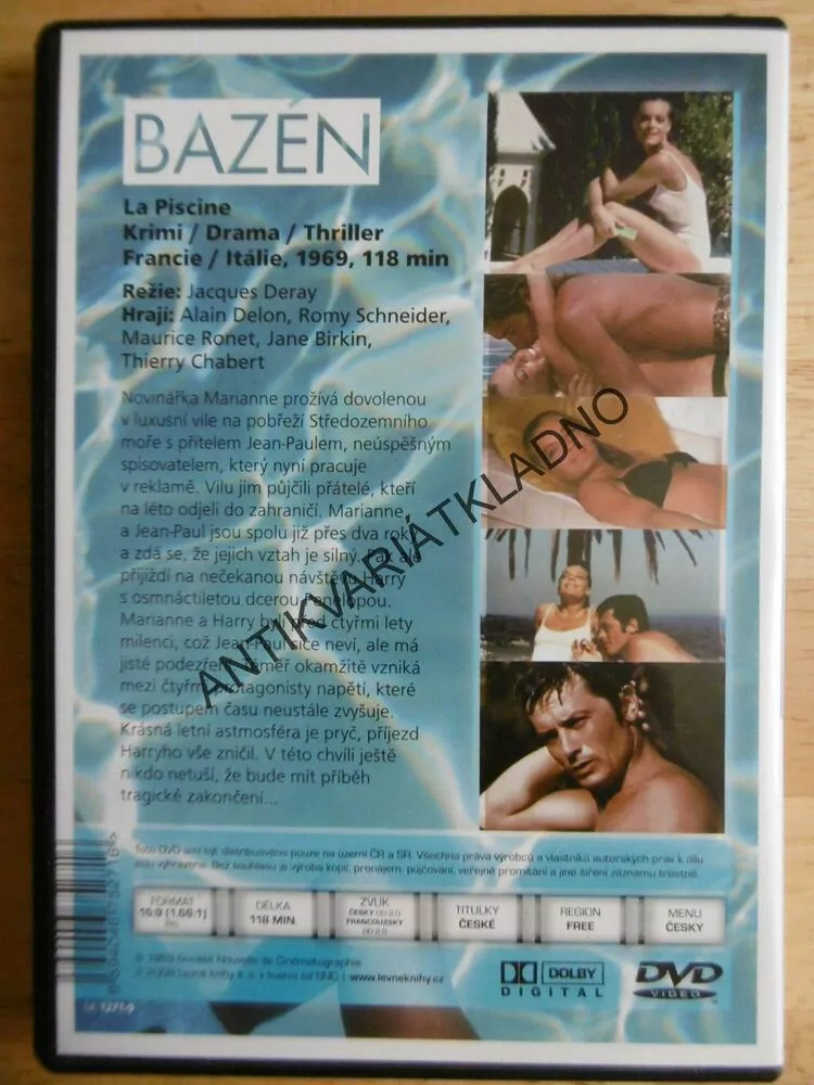 BAZÉN,  DVD FILM 