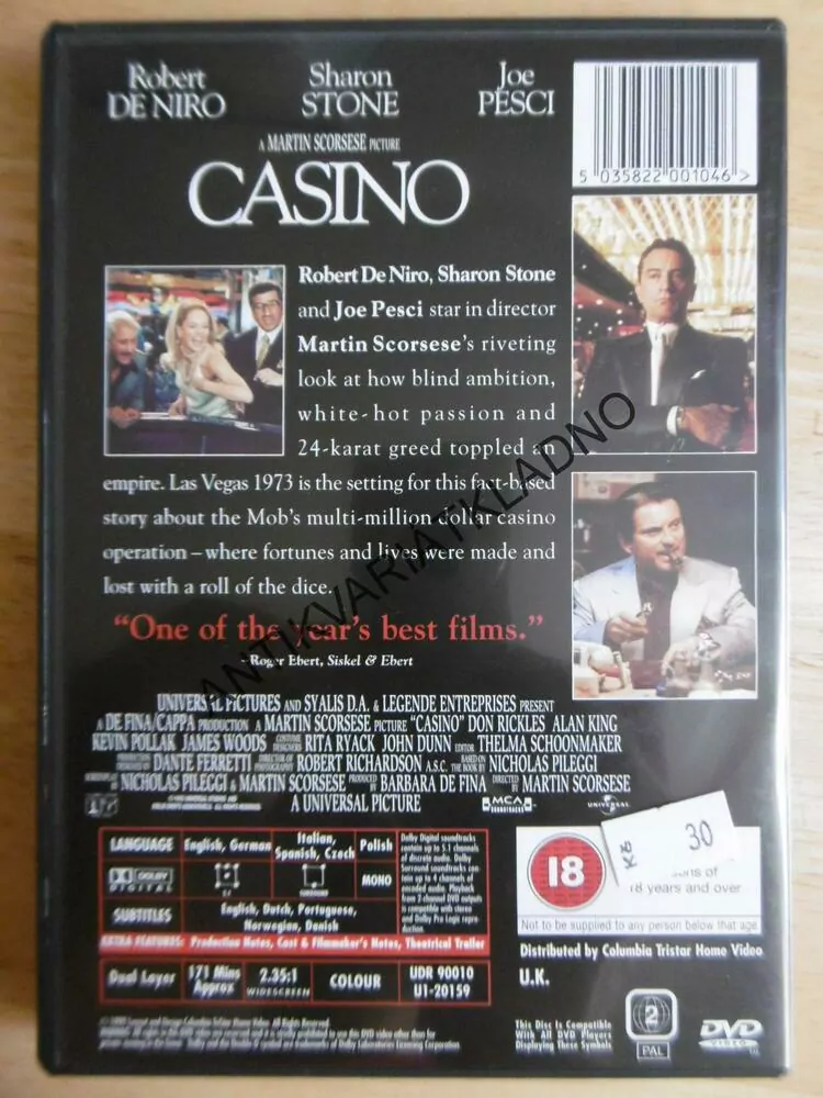 CASINO, DVD FILM