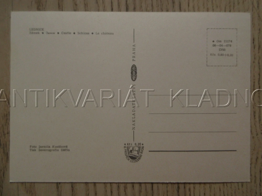 LEDNICE, ZÁMEK, OKRES BŘECLAV, POHLEDNICE 1294