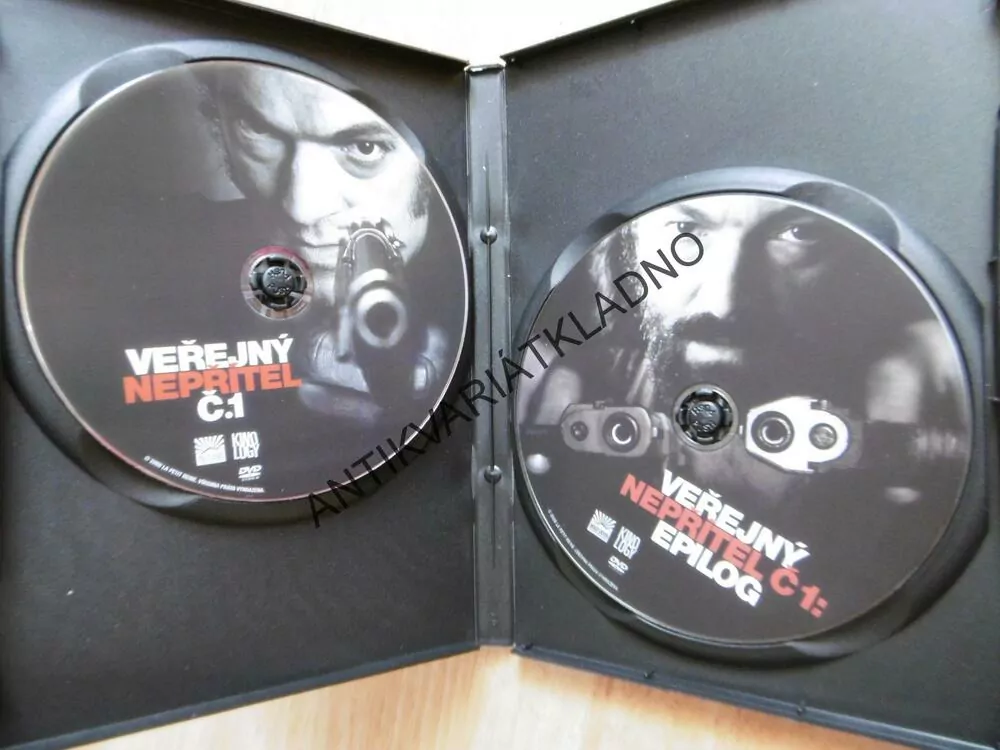 VEŘEJNÝ NEPŘÍTEL Č.1. EPILOG, DVD FILM