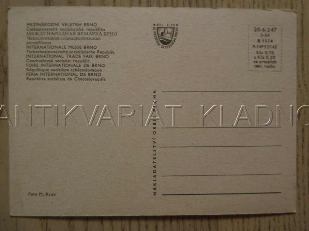 MEZINÁRODNÍ VELETRH BRNO, ČSSR, HISTORICKÉ AUTOMOBILY, OKRES BRNO, POHLEDNICE 1314