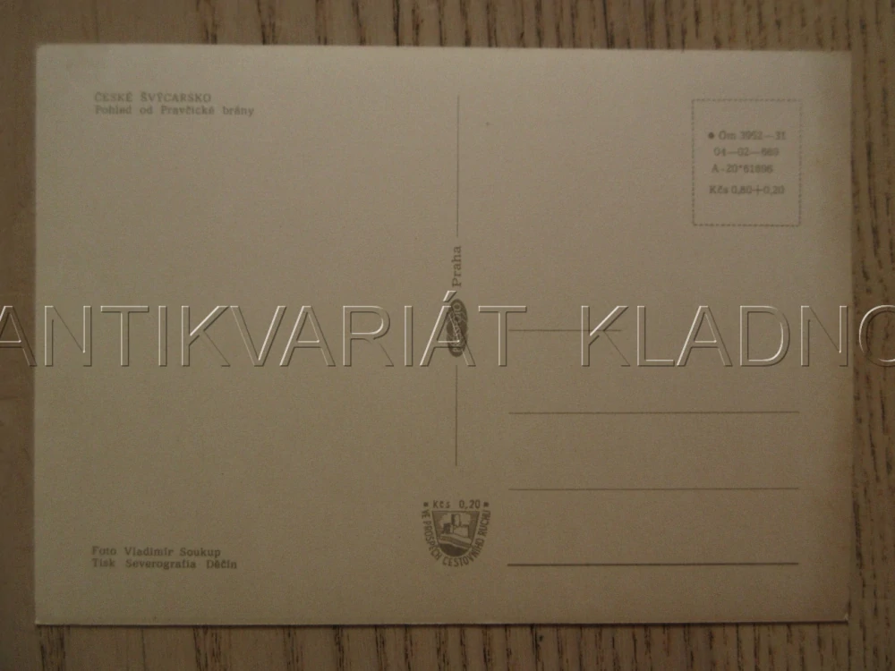 ČESKÉ ŠVÝCARSKO, POHLED OD PRAVČICKÉ BRÁNY, OKRES DĚČÍN, POHLEDNICE 1387