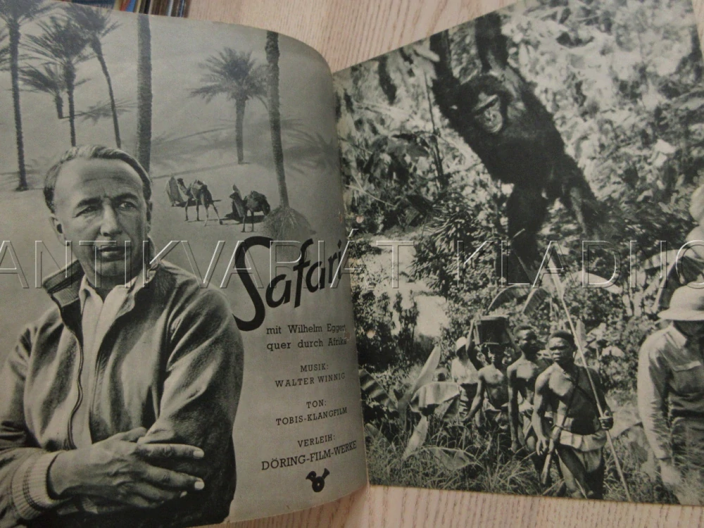 SAFARI, W. EGGERT, FILM NĚM. ŘÍŠE?, FILM KURIER VBŠ Č. 2935