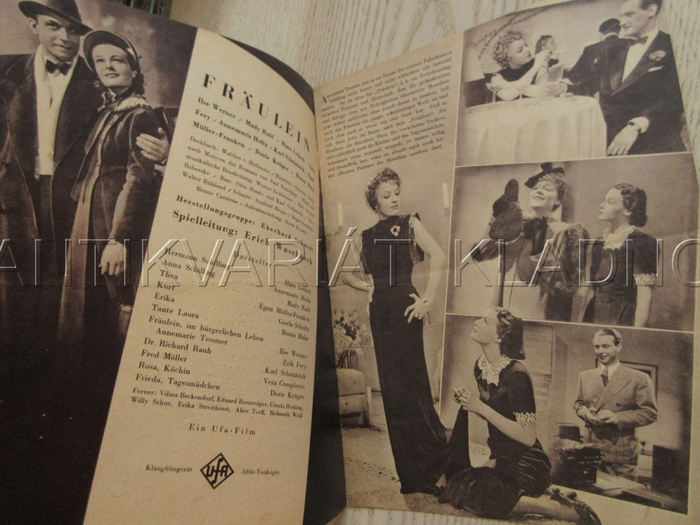 FRAUM AM STEUER, H. LEIBELT, M. RAHL, A. HOLTZ, FILM NĚM. ŘÍŠE, FILM KURIER VBŠ Č. 2963