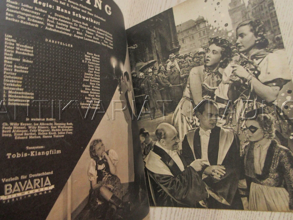 FASCHING, K. HARDT, H. NIELSEN, H. KÖRBER, FILM NĚM. ŘÍŠE, FILM KURIER VBŠ Č. 2965