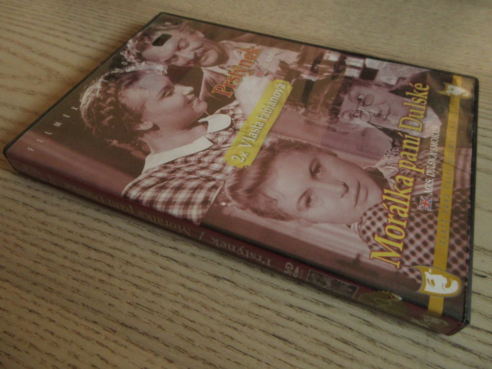 PRSTÝNEK, MORÁLKA PANÍ DULSKÉ, DVD FILM