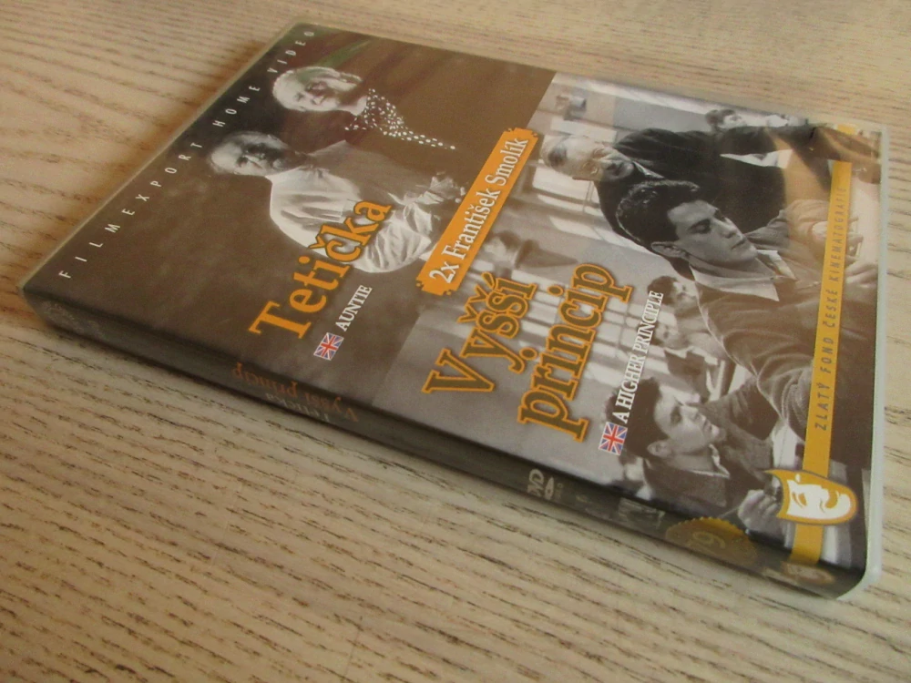 VYŠŠÍ PRINCIP, TETIČKA, F. SMOLÍK, DVD FILM