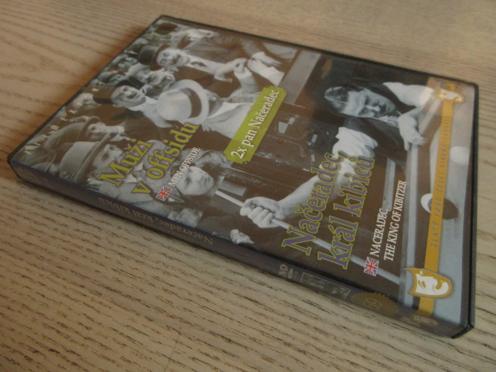 MUŽI V OFFSIDU, NAČERADEC, KRÁL KIBICŮ, DVD FILM ČR