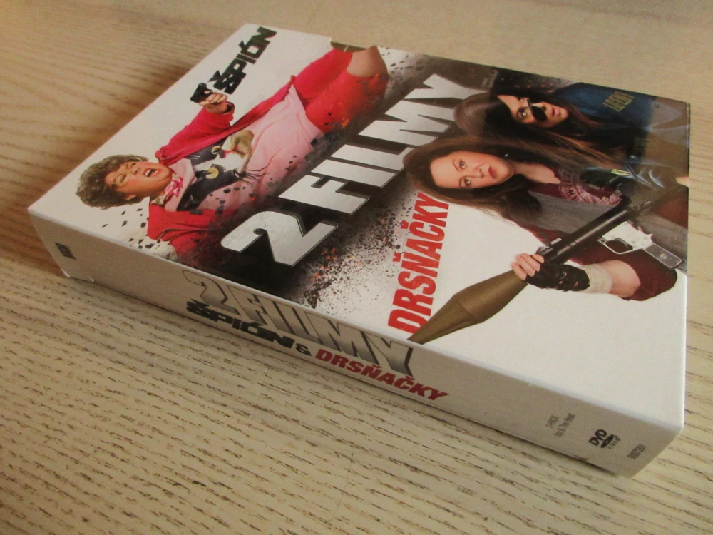 DRSŇAČKY, ŠPIÓN, S. BULLOCK, M. MCCARTHY, 2X DVD FILM