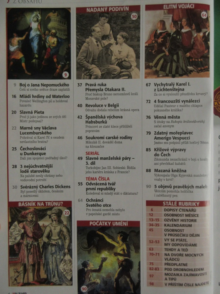 HISTORY REVUE 10/2016, ČASOPIS O HISTORII, MASARYKOVA ÉRA BYLA PLNÁ BÍDY, KORUPCE I NEVINNÝCH OBĚTÍ