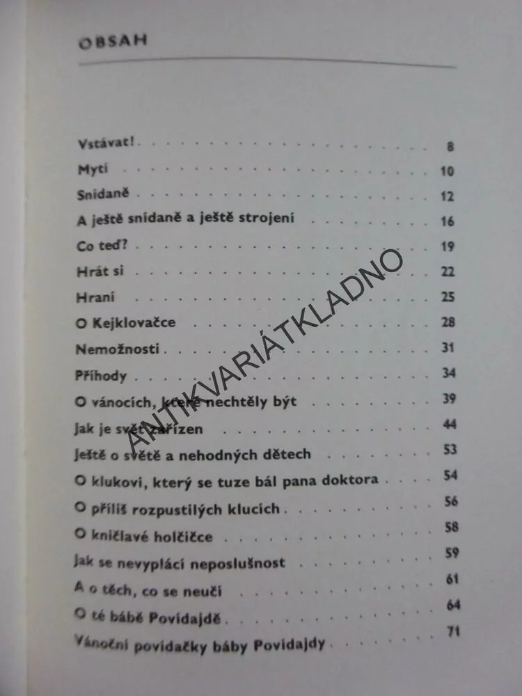 POVÍDEJME SI DĚTI, JOSEF ČAPEK,1972, **an